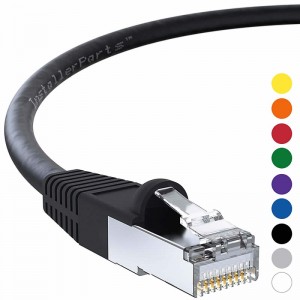 Ethernet-kabel CAT5E-kabelskyddad (FTP) startad